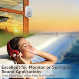 Cornetas sistema de bocinas Bluetooth resistente al agua