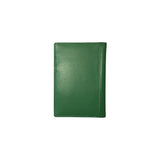 Porta Documentos y Tarjetas de piel para pasaporte verde
