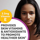 Vitaminas orgánicas para la piel y las uñas para las mujeres con biotina, vitaminas para el cabello y vitaminas para la piel que promueve el crecimiento saludable del cabello y las uñas, 120 tabletas
