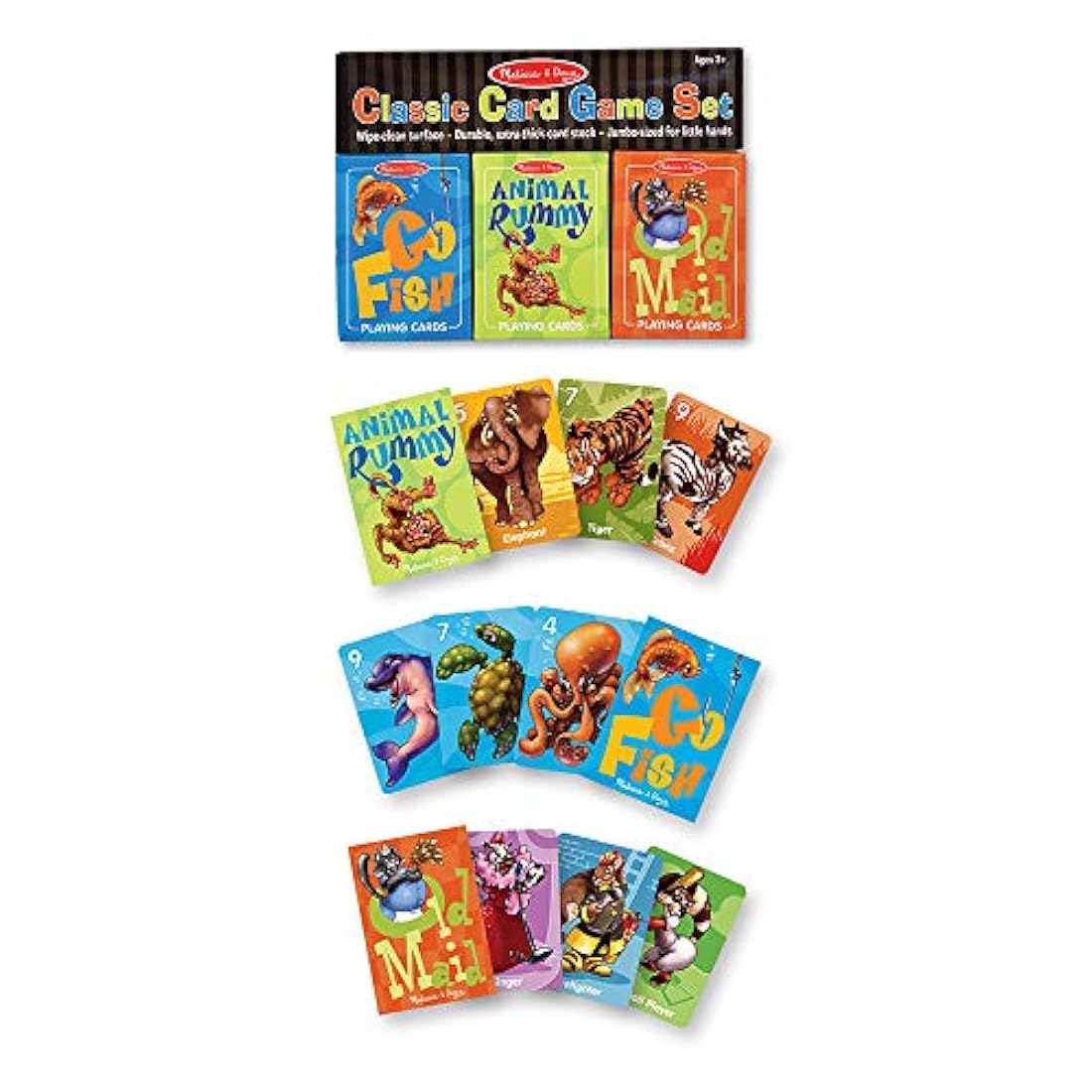 Juego de cartas de animales