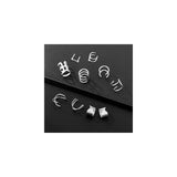 Aretes de acero inoxidable para mujeres