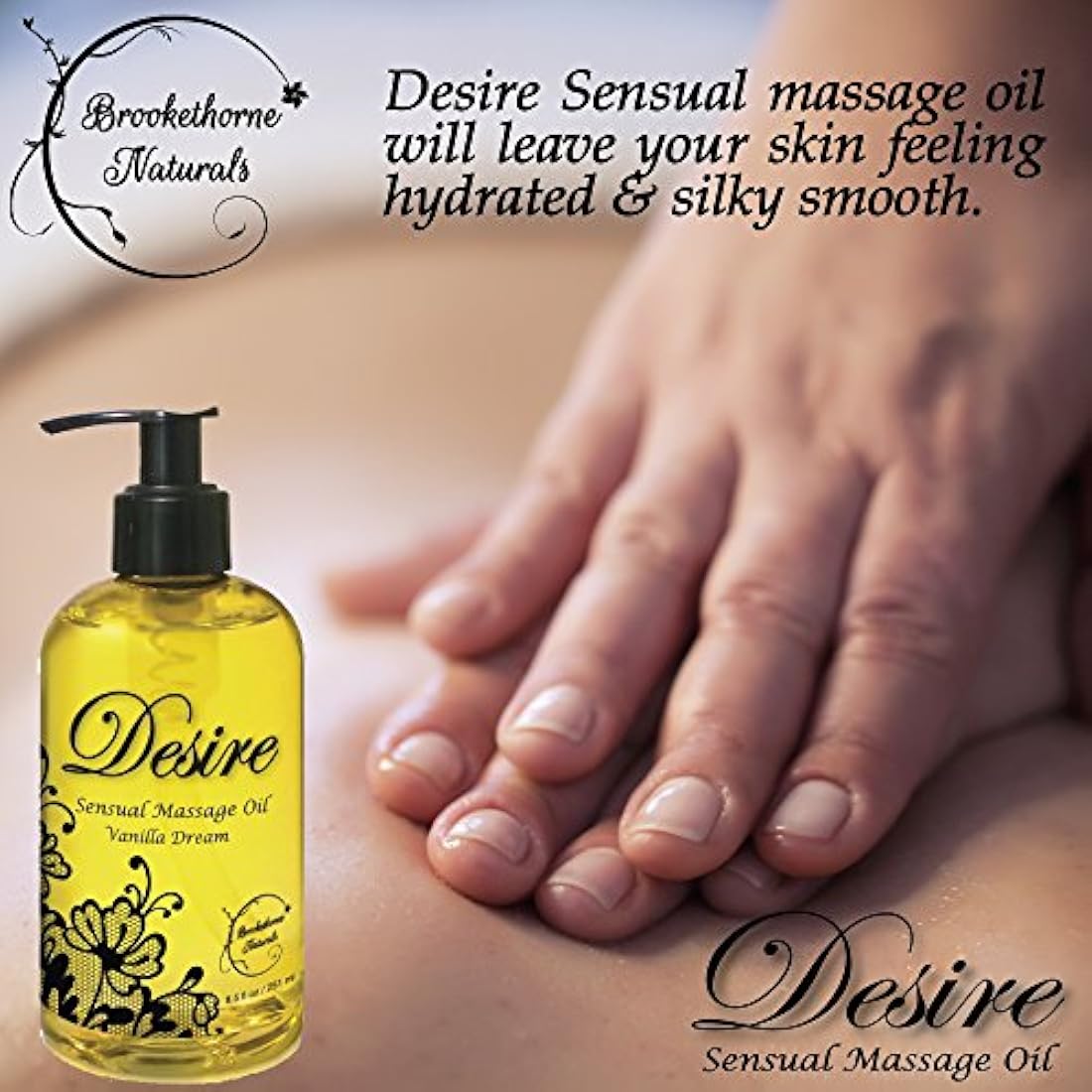 Aceite Sensual de masaje Desire, el mejor aceite de masaje