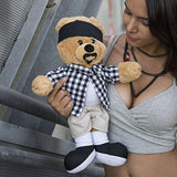 Hollabears - Oso de peluche (16.0 in), diseño de cholo
