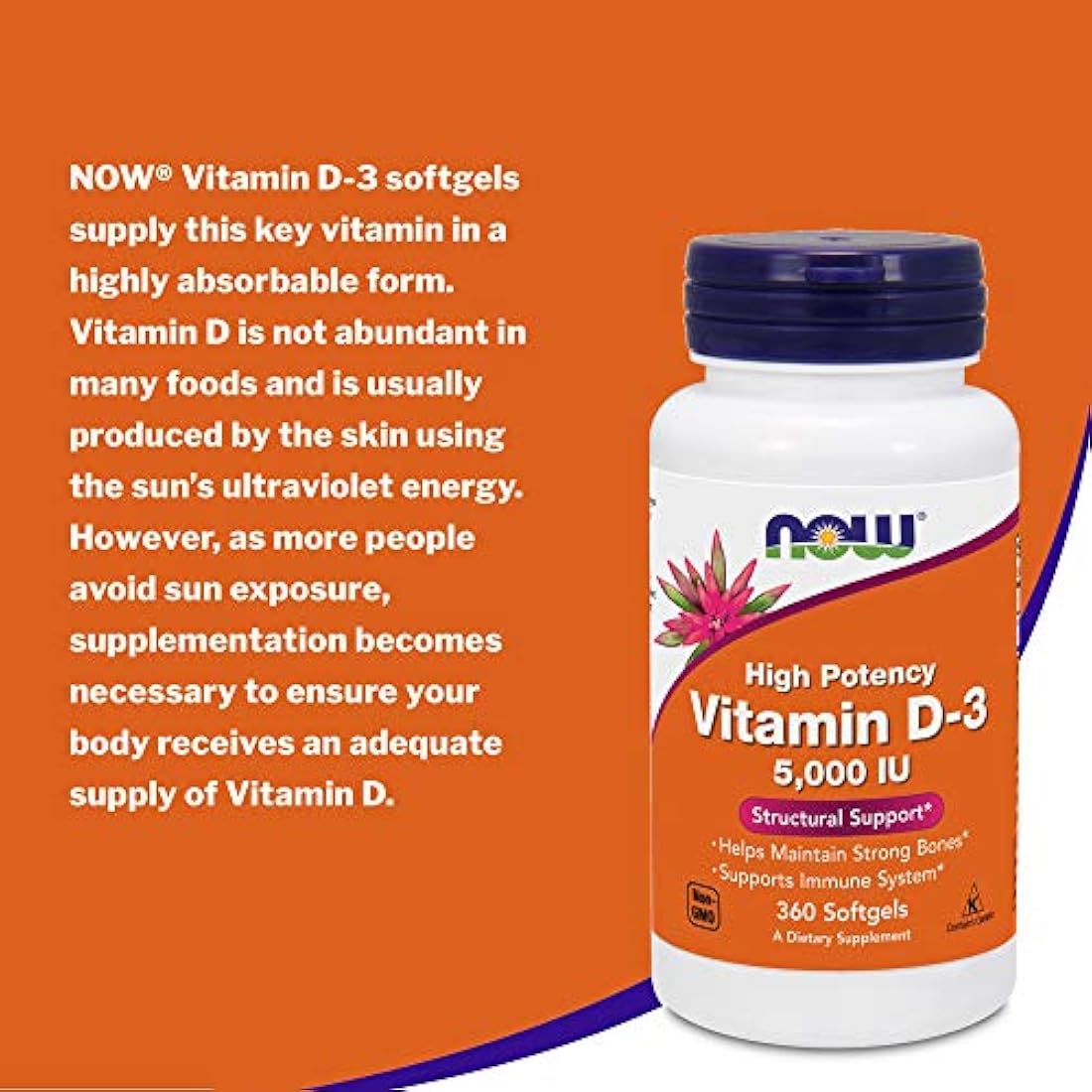Vitamina D3 240 cápsulas blandas