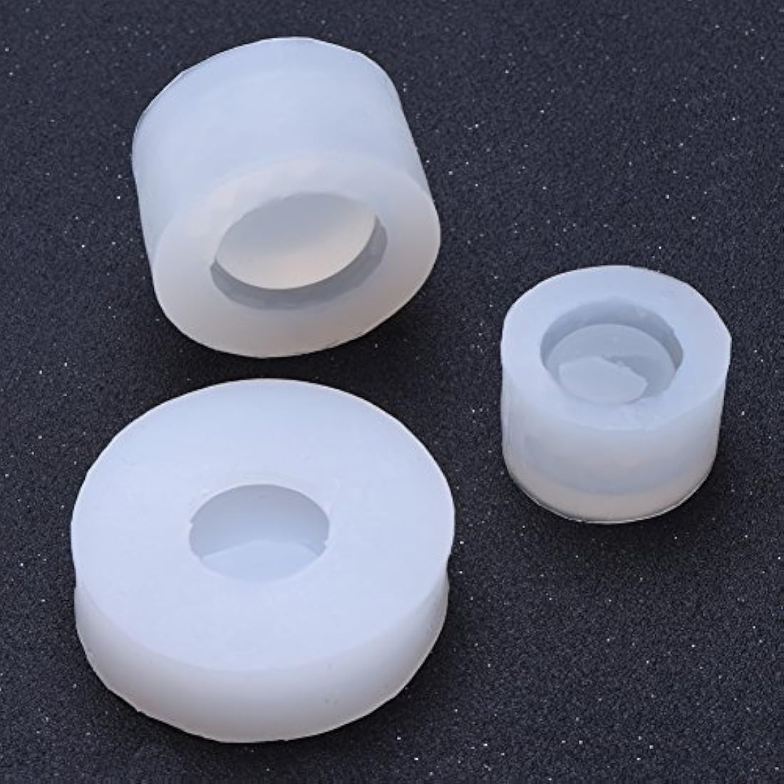 3 pcs/Set moldes de resina epoxi, grande pequeño cuencos y plato moldes de silicona, transparente colgante de joyería herramientas de fabricación de moldes, de bricolaje hacer regalos, Handcraft