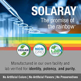 Solaray Vitamina C con escaramujos y acerola 1000 mg