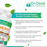 Suplemento orgánico de cúrcuma con curcumina
