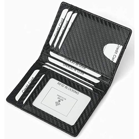 Billetera delgada minimalista con bolsillo frontal bifold