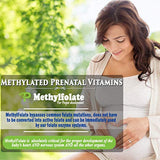 Power By Naturals - Best Methyl Prenatal Vitamins with Probiotics, l-methylfolate, Methylcobalamin (Active B12), Iron, Iodine - All Essential Nutrients for Healthy Mom and Baby -60-Caps-Dr Formulated