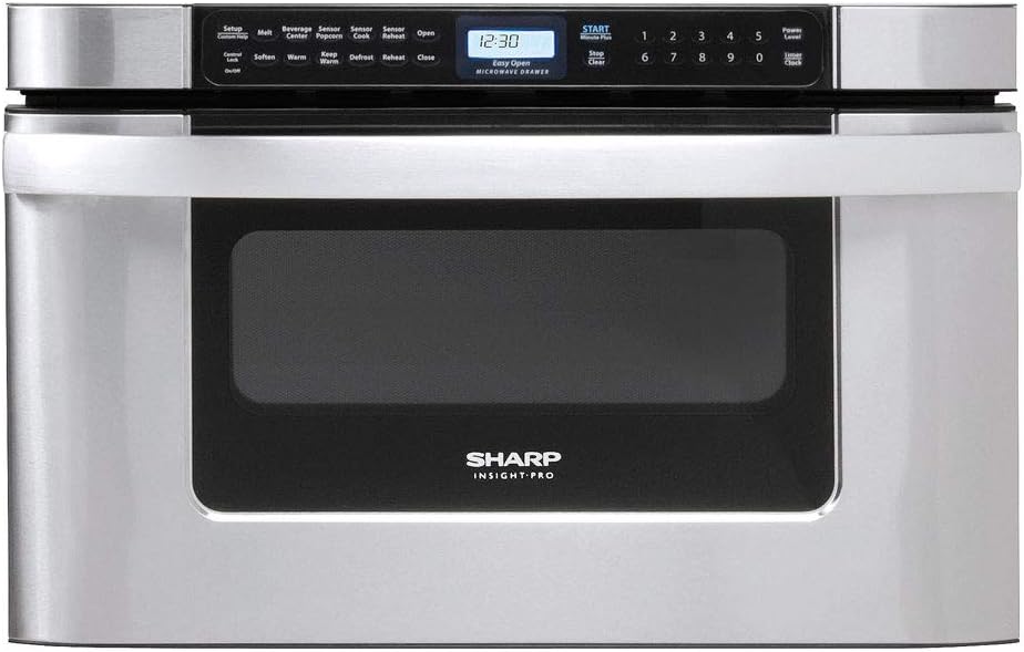 Horno Microondas Drawer 24, Sharp, 1.2 cu. ft., KB-6524PS