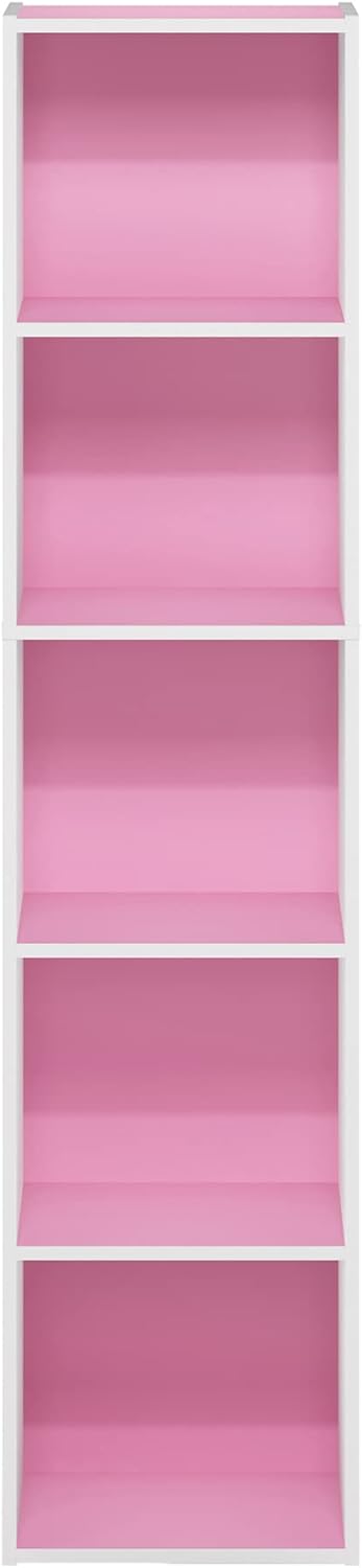 Estantería para libros, 5 niveles, cubos - Furinno Luder