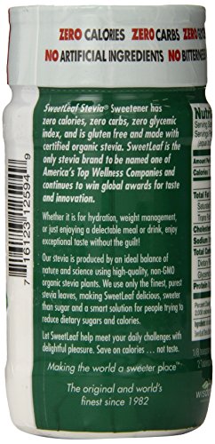 Edulcorante natural de la hoja de stevia.