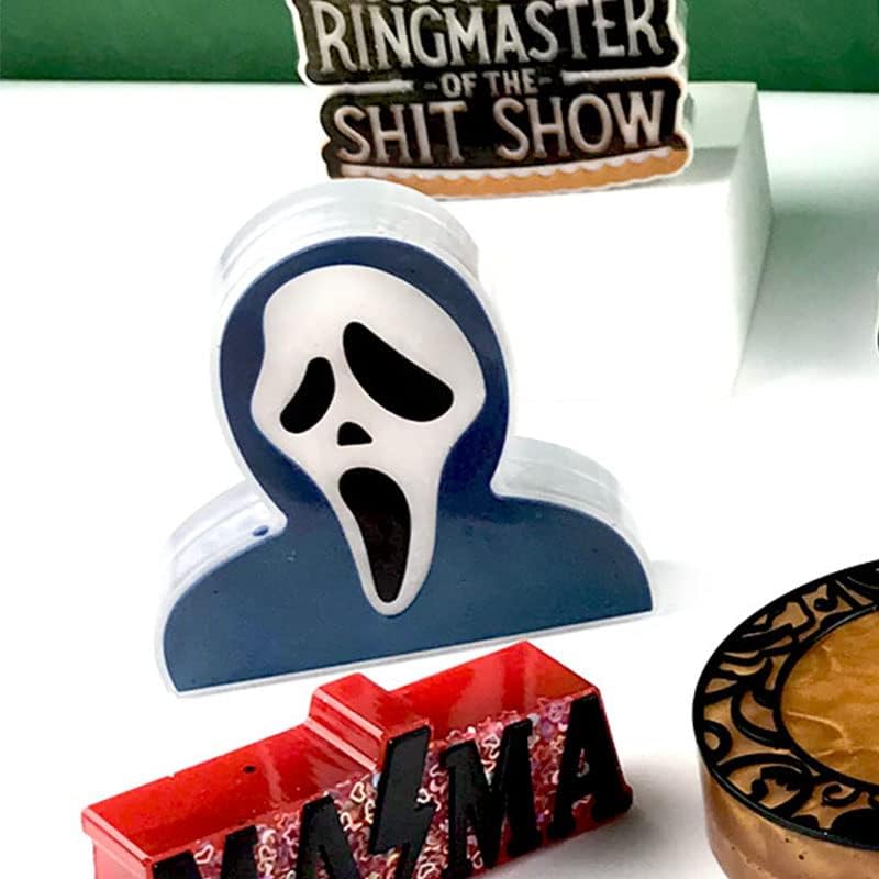 Molde de Silicona para Car Freshie, Aromas y Resina - Ghost Shape