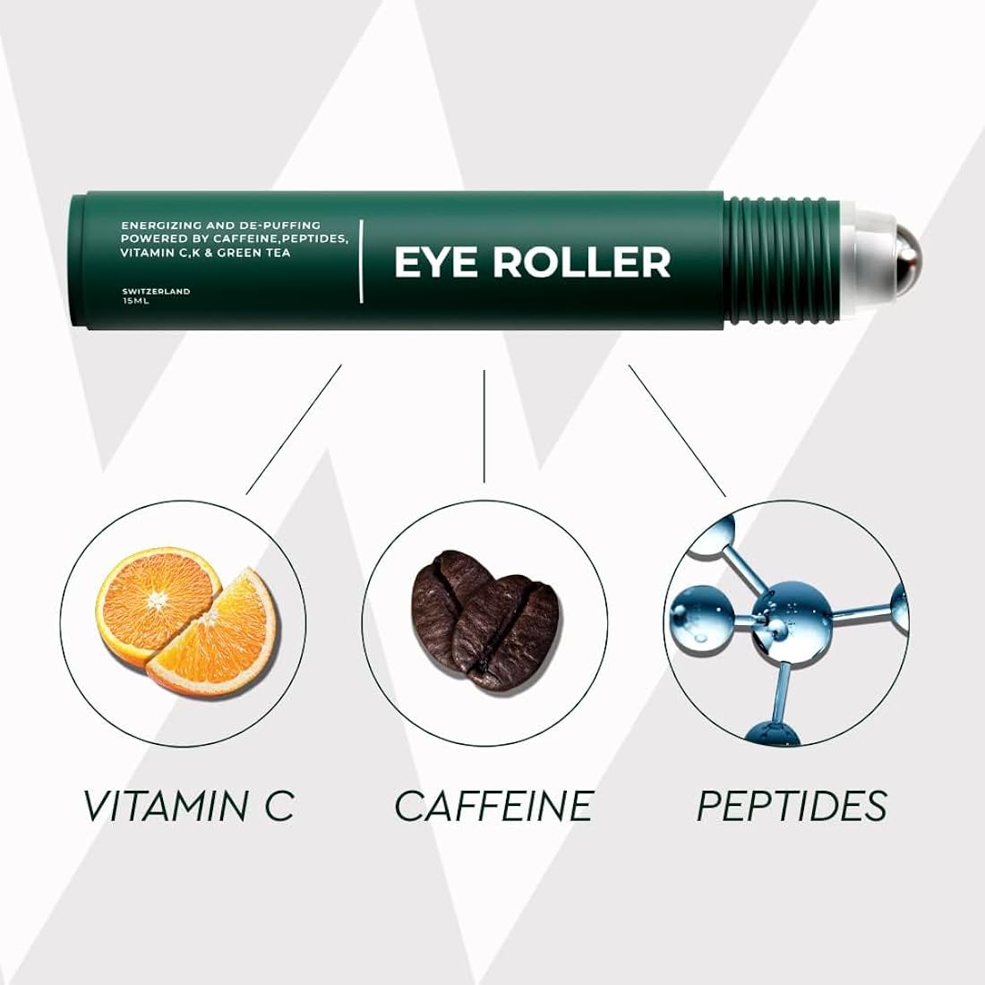 Rodillo para debajo de los ojos con cafeína The Wolf Project