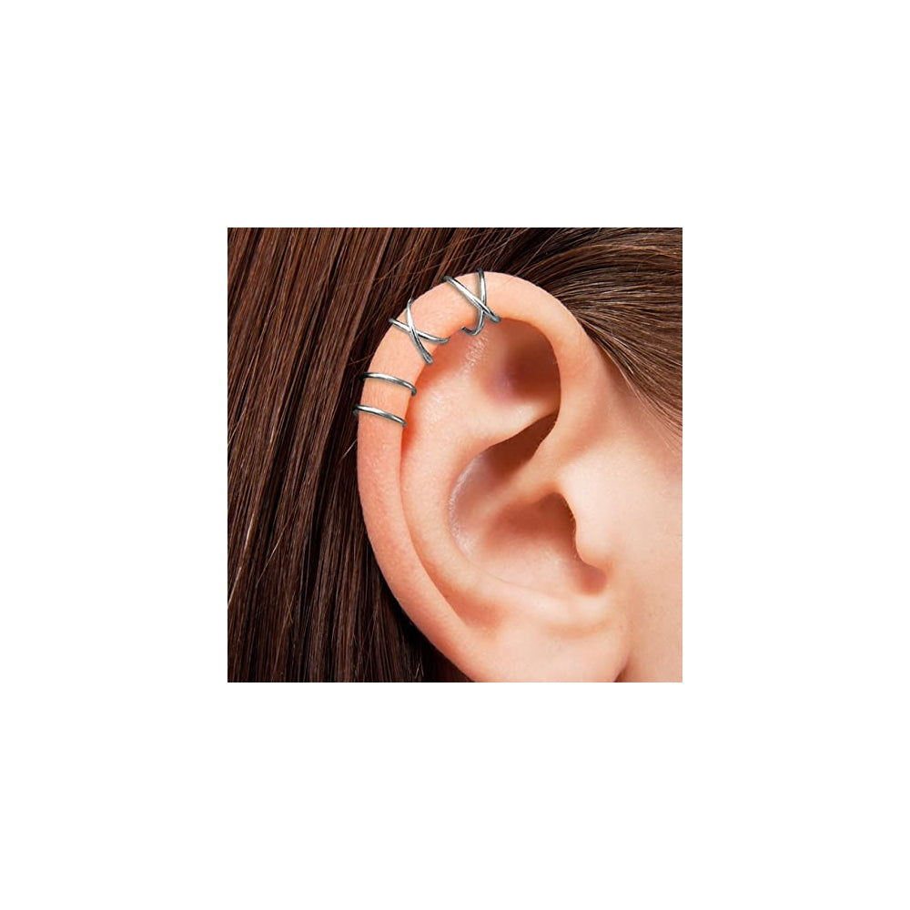 Aretes  falsos para cartílago de hélice sin perforación
