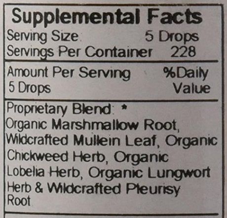Christopher's  Formulas pulmón Plus suplemento bronquial