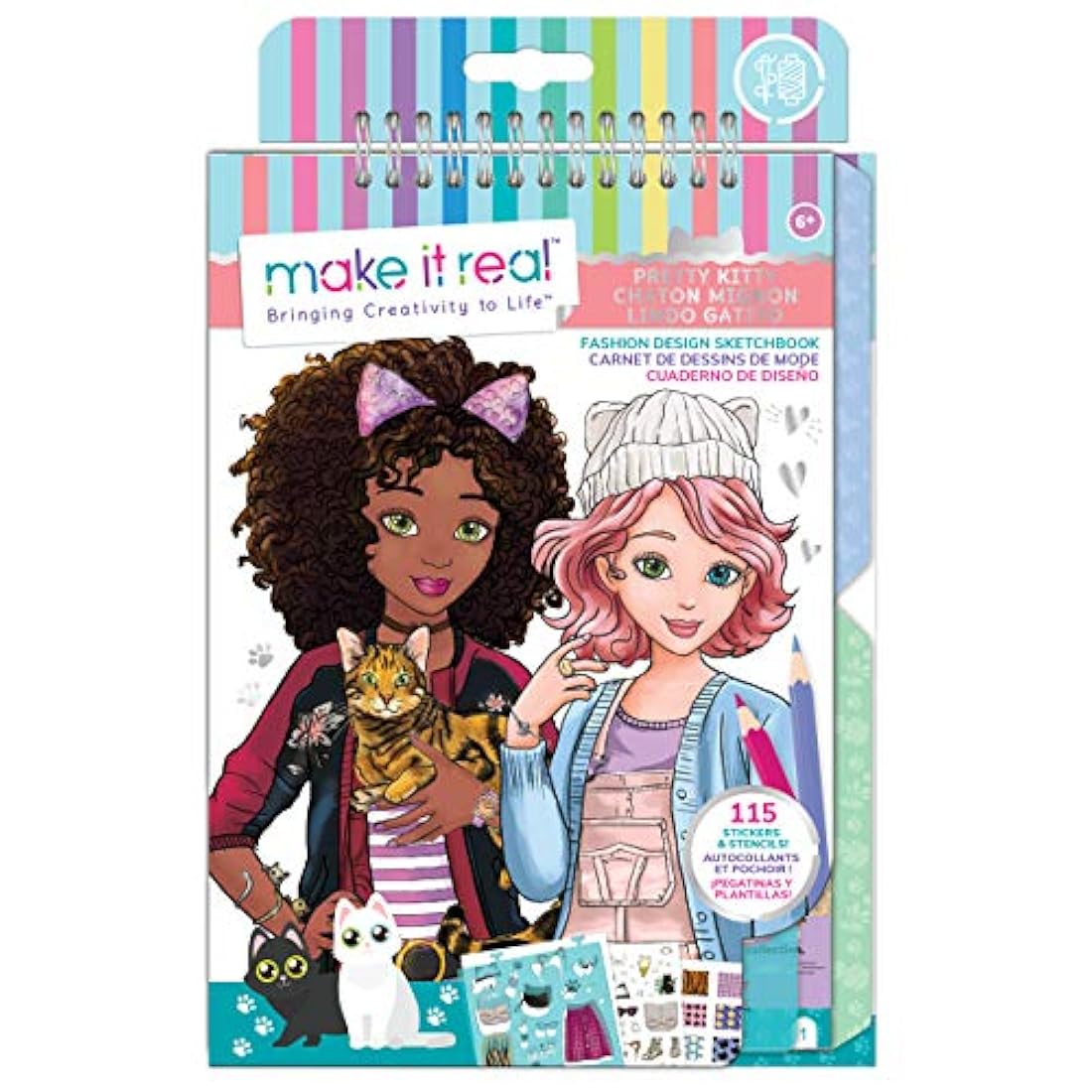 Make It Real Libro de dibujo de diseño de moda
