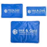 Juego de gel para frío y calor reutilizable, M, Azul