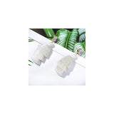 Aretes en capas de borla coloridos para mujer