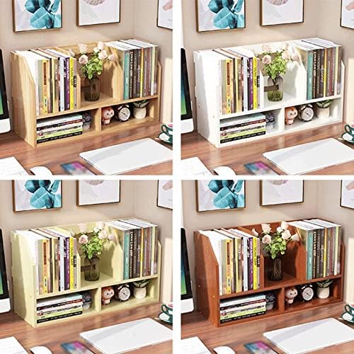 Estante de Madera 2 Niveles Bookshelf, Moderno y Minimalista
