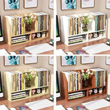 Estante de Madera 2 Niveles Bookshelf, Moderno y Minimalista