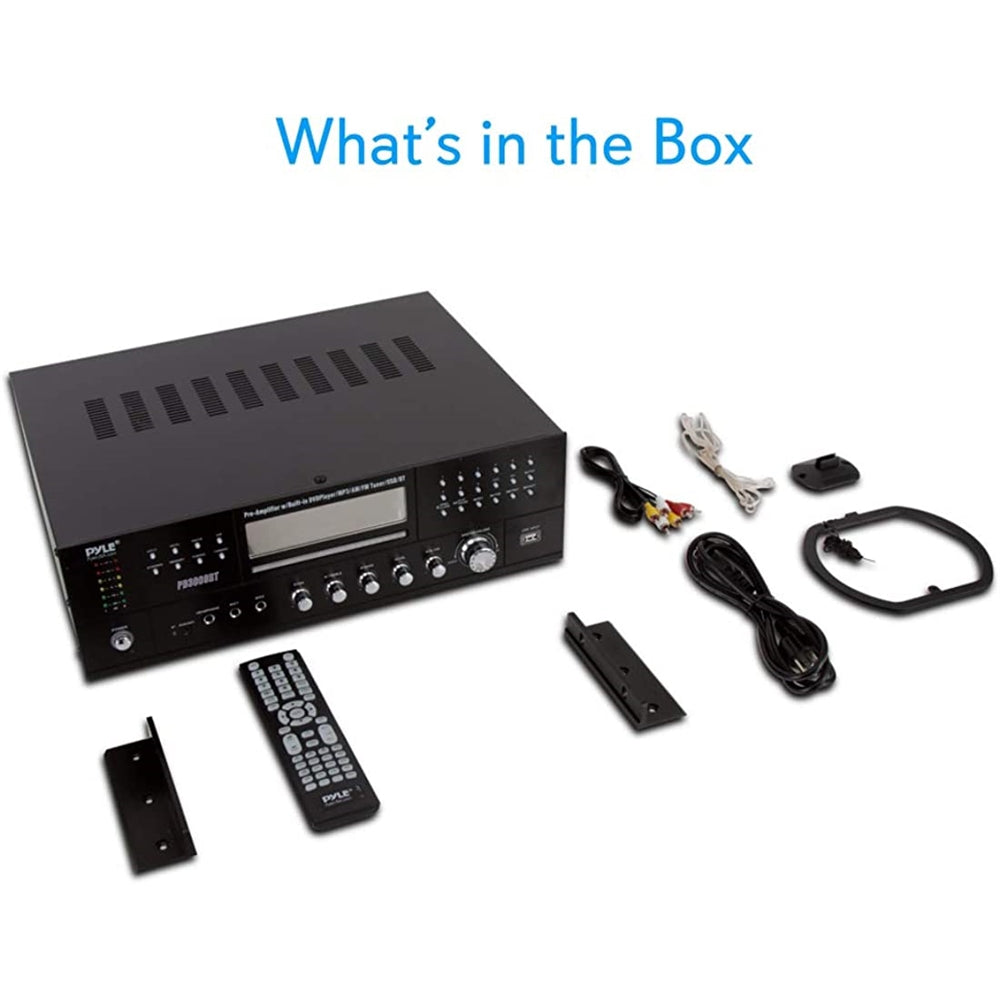 Amplificador Bluetooth de 4 canales PYLE-HOME PD3000BT