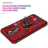 Funda de metal con diseño de gota para LG Aristo 4-Dionsibe