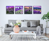 Lienzo decorativo para pared, diseño de flores
