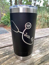 Taza de viaje de acero inoxidable