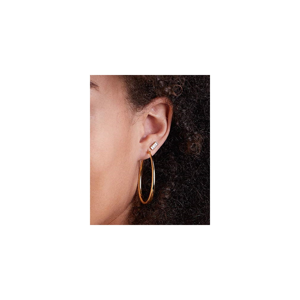 Aretes de aro para mujer