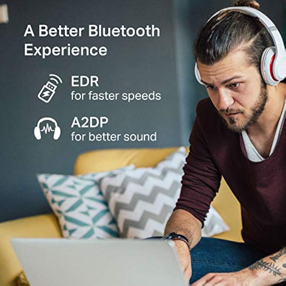 TP-Link - Adaptador USB Bluetooth para PC (UB400), receptor