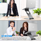 Soporte ergonómico para computadora portátil