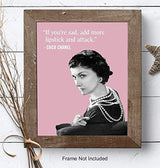 Cartel de arte de decoración de habitación motivacional