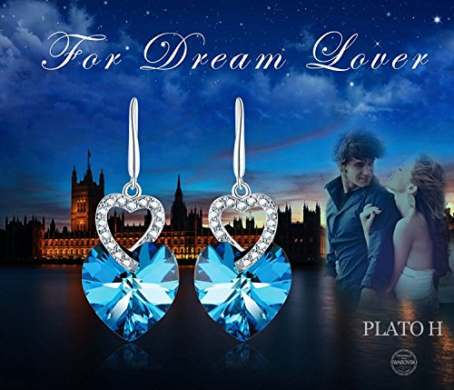 Pendientes en forma de corazón