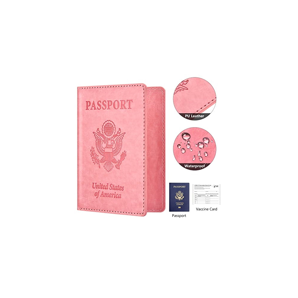 Porta Documentos y Tarjetas Soporte para pasaporte turquesa