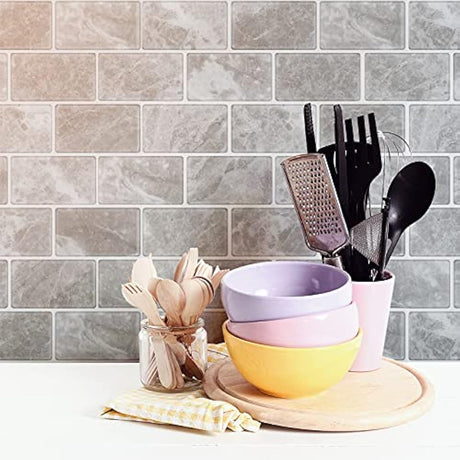 papel tapiz con diseño de azulejos de pared para salpicaduras