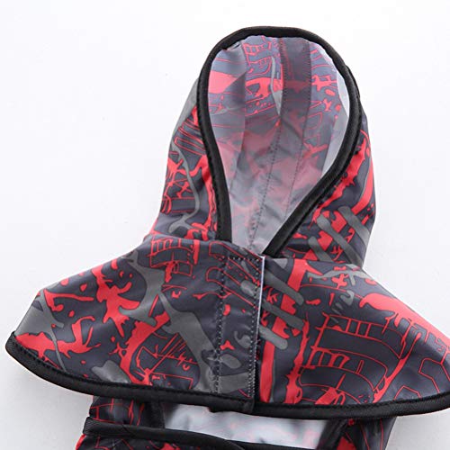 Chubasquero portátil para perro, impermeable, para mascotas