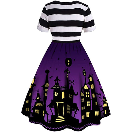 Disfraces de Vestido de Halloween morado talla 3X