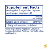Nutrientes vitales – Extracto de semilla de uva 100 mg
