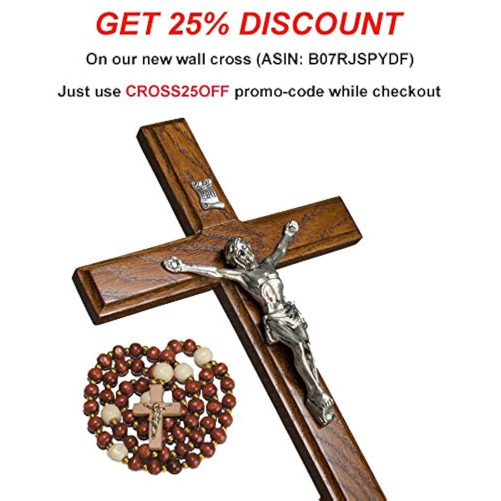 Crucifijo de pared hecho a mano