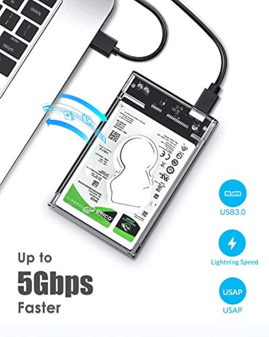 ORICO 2139 recinto, USB 3.0 de 2,5