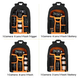 Morral impermeable para cámara de gran capacidad