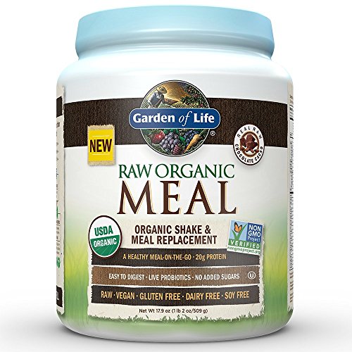 Proteína en polvo orgánica a base de plantas crudas 17,9 oz