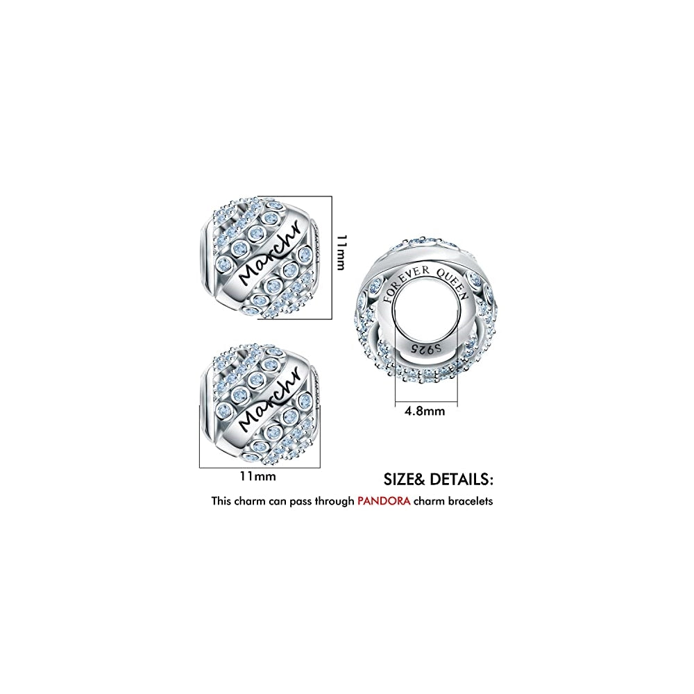 Dijes y Medallas de piedra natal para pulsera