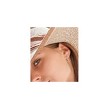 Aretes de aro pequeños dorados hechos a mano