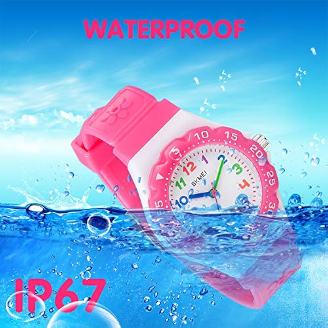 Relojes para niños Niñas de pulsera de cuarzo analógico