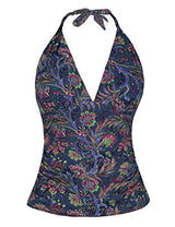 Hilor  Parte superior de tankini para natación, con cuello