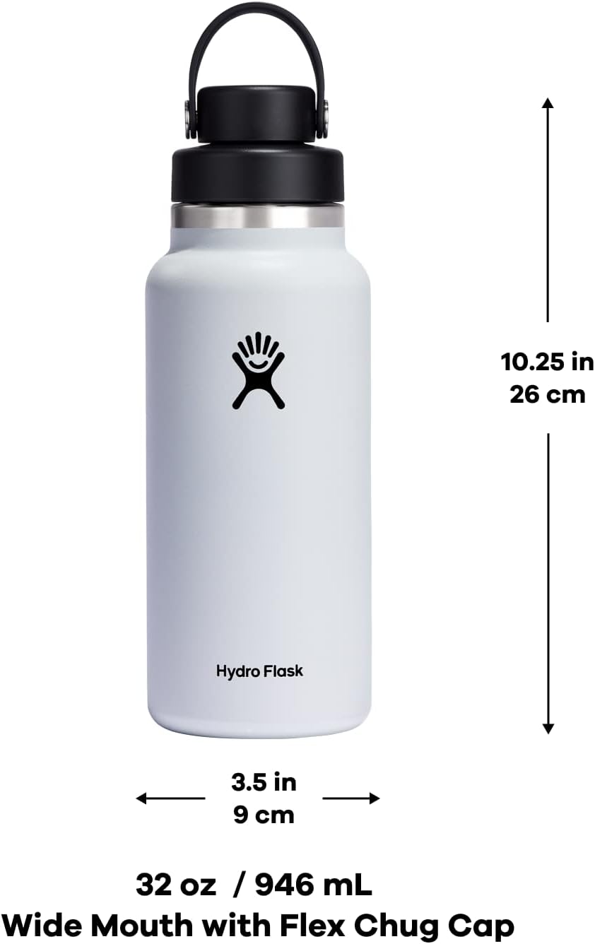 Botella de acero inoxidable con tapa a prueba de fugas 32 oz