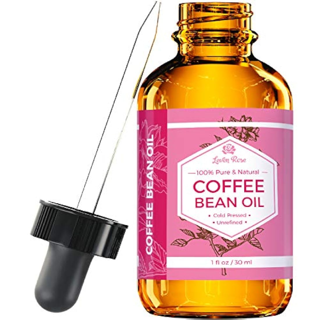 Leven Rose Aceite de granos de café 100% puro, natural