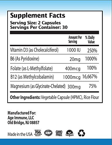 Complejo de suplementos de vitamina B